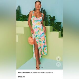 Show Me Your MuMu Mina Multicolor Maxi Dress